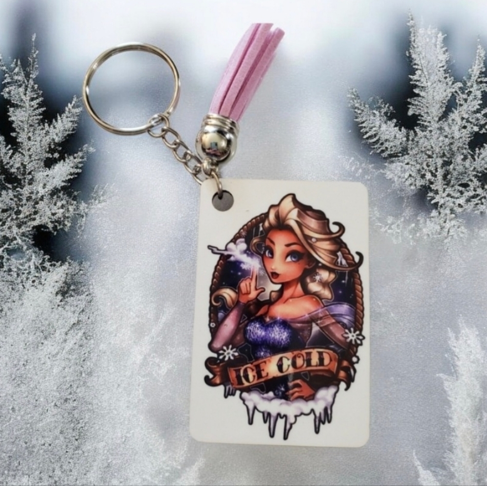 ICE COLD Elsa Keychain